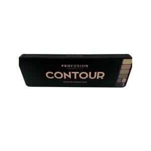 Profusion Cosmetics 6 Shade Contour Palette And Brush Make Up Case Sealed NIB